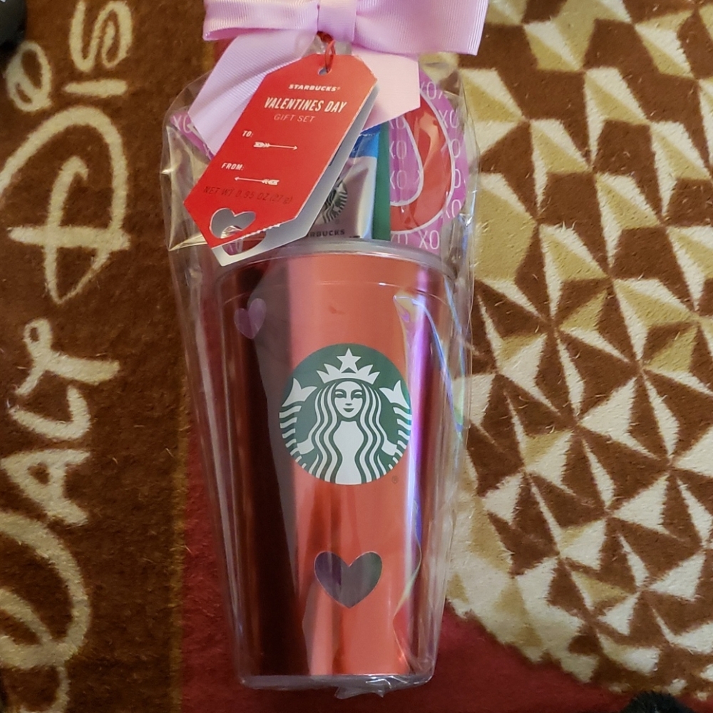 Starbucks Valentines Day Cup ❤ Gift Set